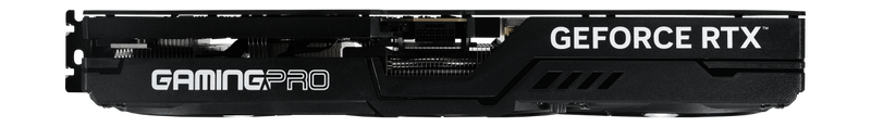 Palit RTX 5070 Ti GamingPro-S OC grafikkort detalj av strømtilkobling