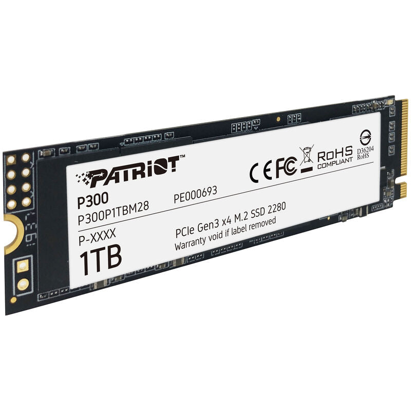Patriot P300 NVMe SSD 1 TB PCIe 3.0 M.2 2280 bakside