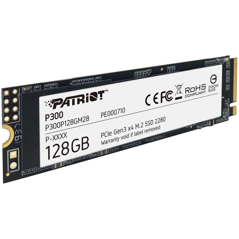 Patriot P300 NVMe SSD 128 GB PCIe 3.0 M.2 2280 bakside