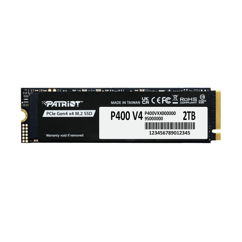 Patriot P400 V4 NVMe SSD M.2 2280 PCIe 4.0 2 TB forfra