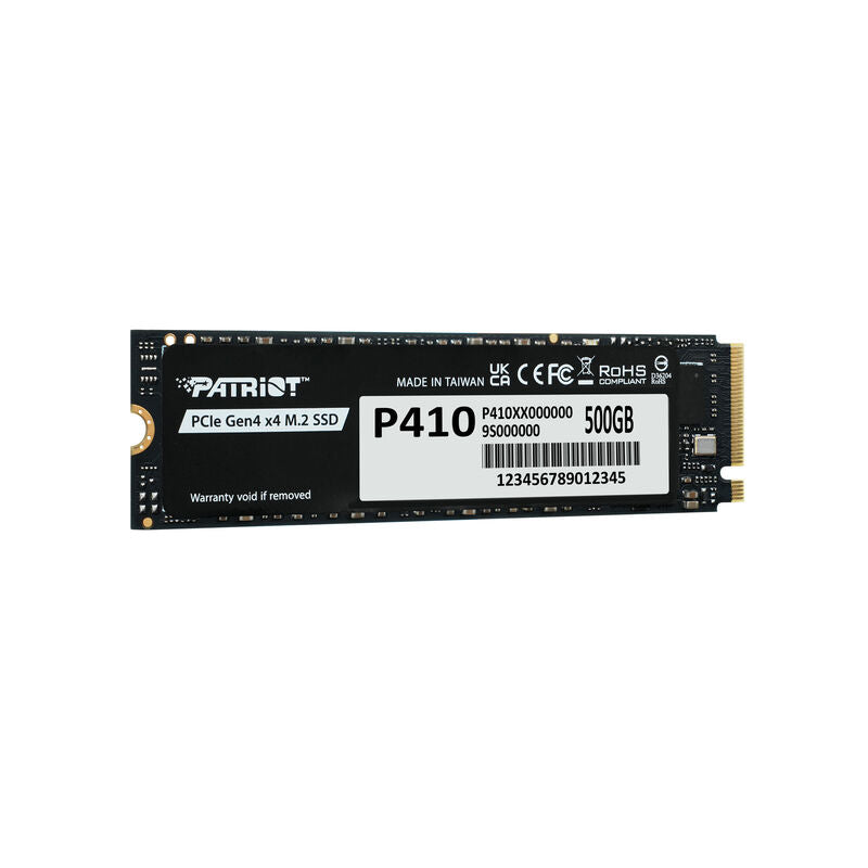 Patriot P410 NVMe SSD PCIe 4.0 M.2 2280 500 GB bakside