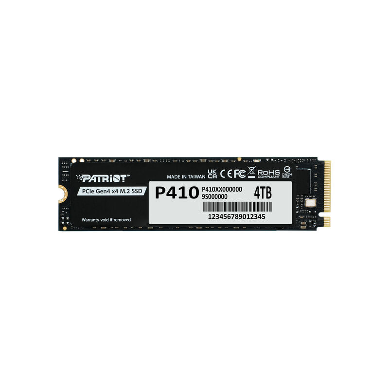 Patriot P410 NVMe SSD PCIe 4.0 M.2 2280 4 TB forfra