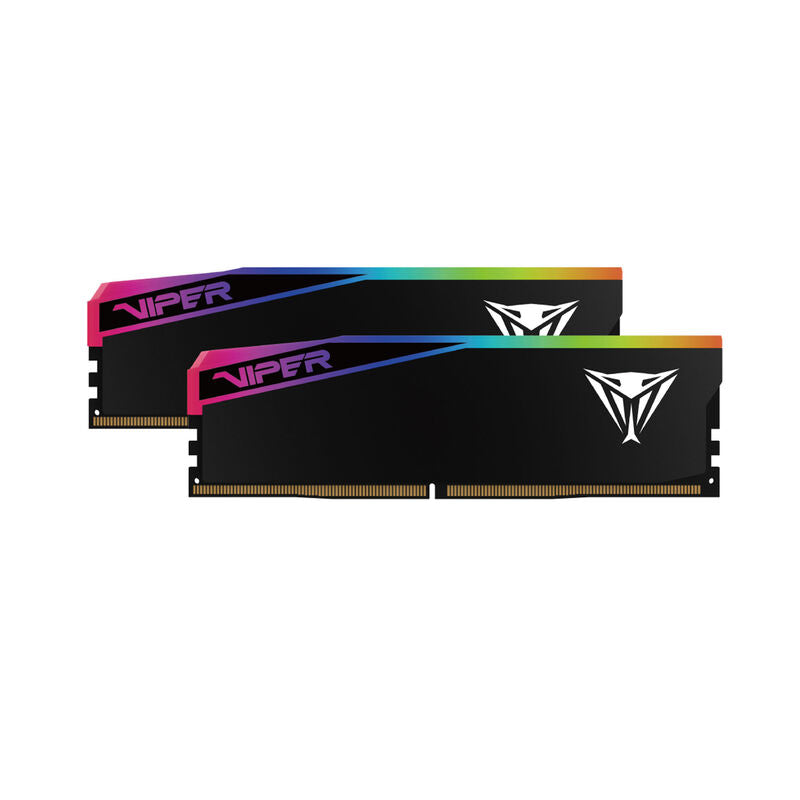 Forfra bilde av Patriot Viper RGB Elite 5 Ultra DDR5-8000 CL36 RAM 48 GB svart
