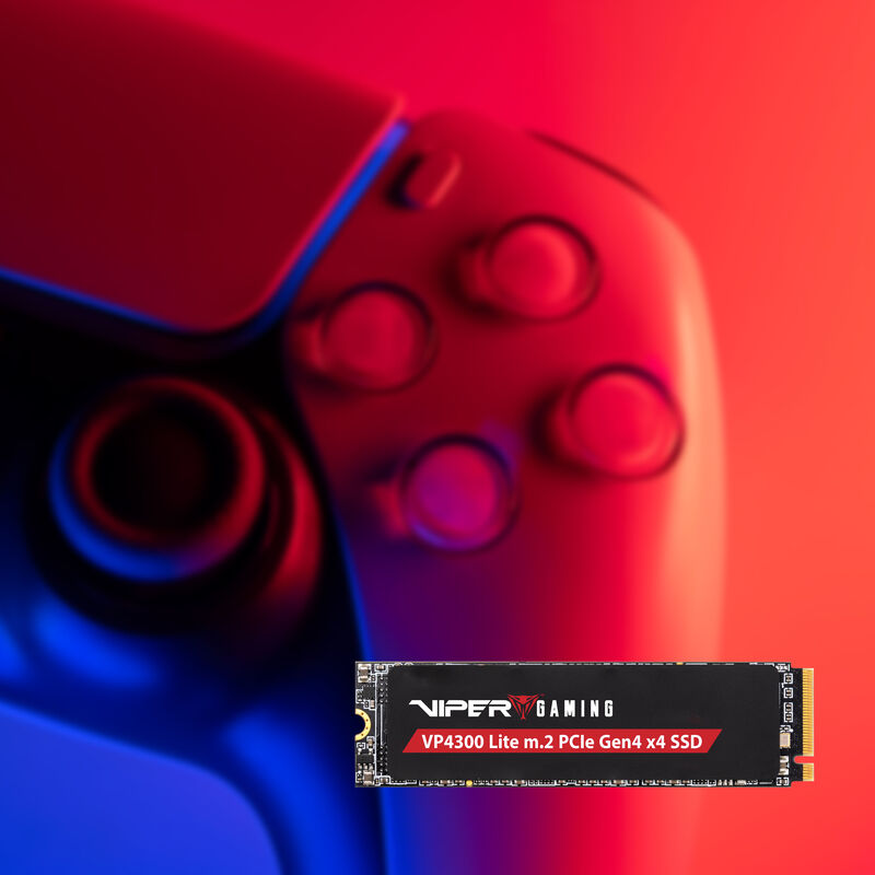 Patriot Viper VP4300 Lite NVMe SSD 2 TB emballasje forfra