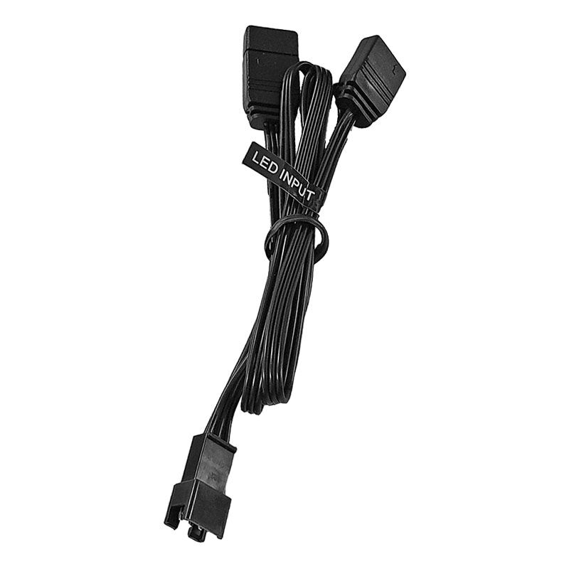 PHANTEKS 3-Pin RGB LED-adapterkabel for hovedkort med A-RGB nærbilde