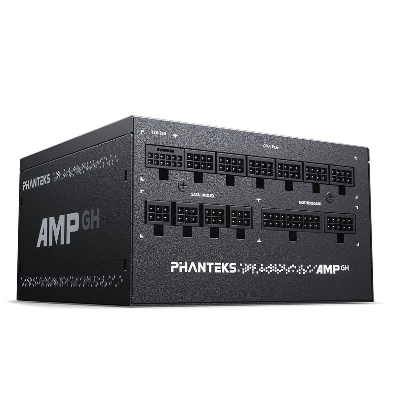 Phanteks AMP GH strømforsyning 1200 W montert i PC
