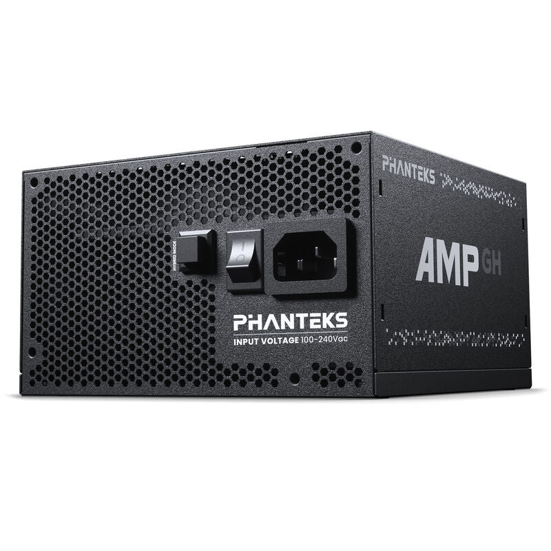 Detalj av modulære kabler på Phanteks AMP GH strømforsyning