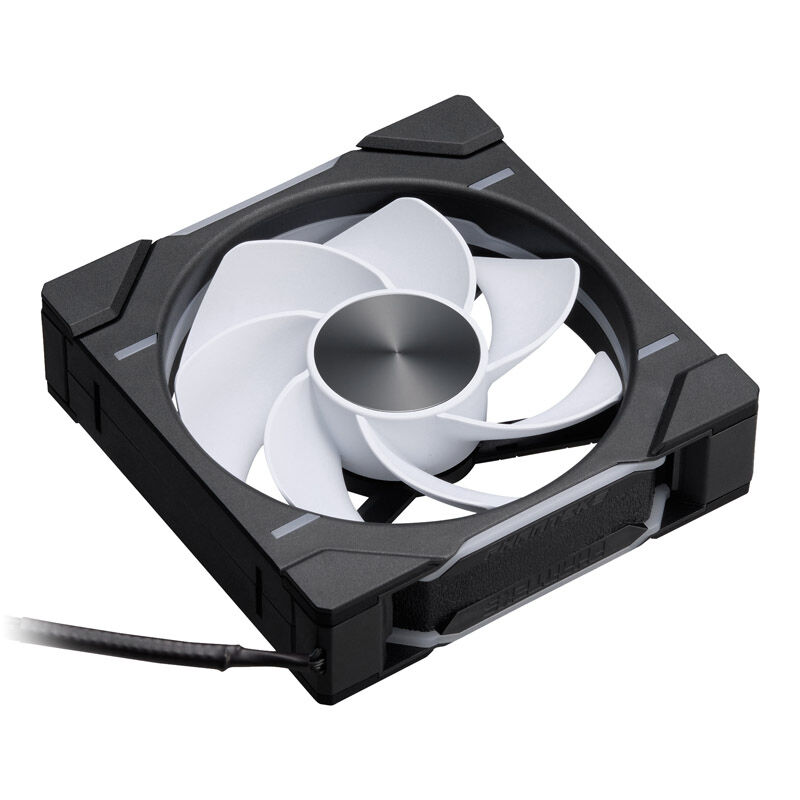 PHANTEKS D30 Reverse Airflow D-RGB vifte 120 mm PWM svart bakside