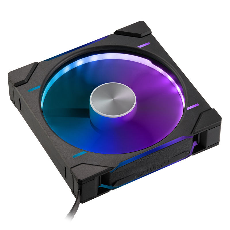 Phanteks D30 Reverse Airflow D-RGB vifte 140 mm PWM svart forfra
