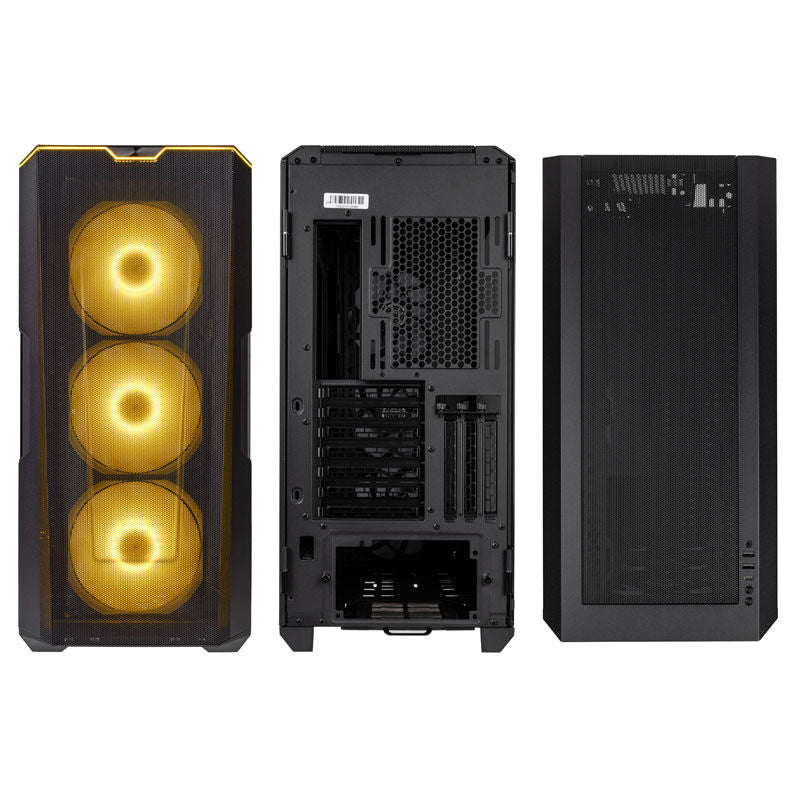 PHANTEKS Eclipse G500A D-RGB kabinett montert med komponenter