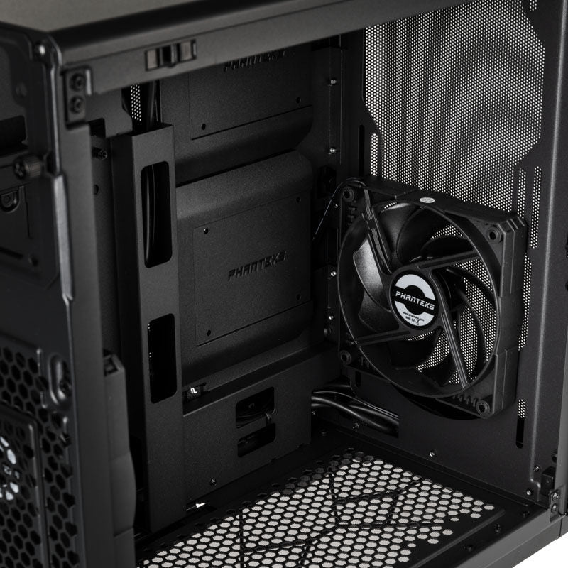 PHANTEKS Eclipse P200A Mini-ITX kabinett minitårn svart mesh kabelføring