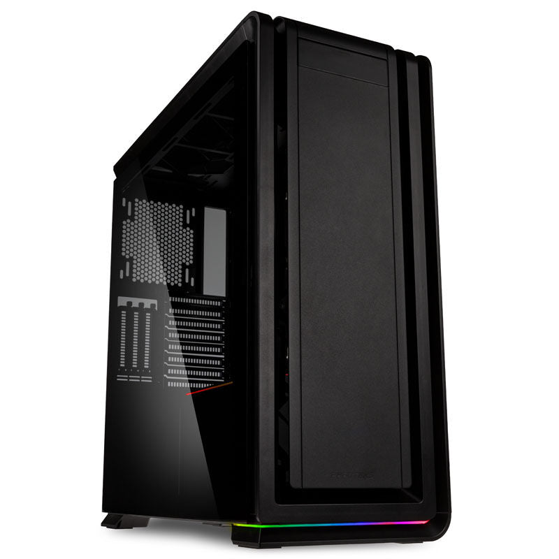 PHANTEKS Enthoo 719 fulltårn kabinett herdet glass ARGB svart forfra