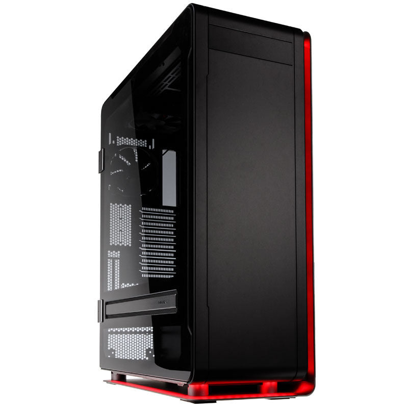 PHANTEKS Enthoo Elite fulltårn E-ATX herdet glass svart forfra