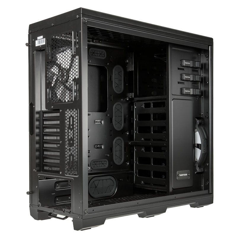 PHANTEKS Enthoo Pro kabinett midtårn svart E-ATX montert med komponenter