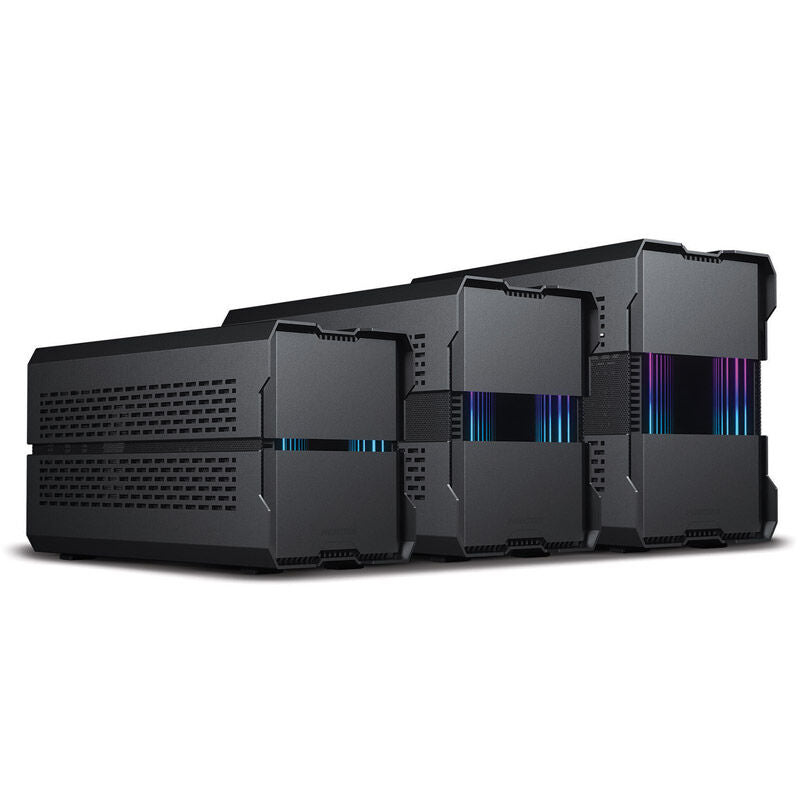 PHANTEKS Evolv Shift XT Mini-ITX kabinett montert i spilloppsett
