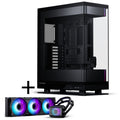 PHANTEKS Evolv X2 kabinett midtårn E-ATX forfra med tempered glass