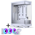 PHANTEKS Evolv X2 kabinett midtårn E-ATX DRGB hvit forfra