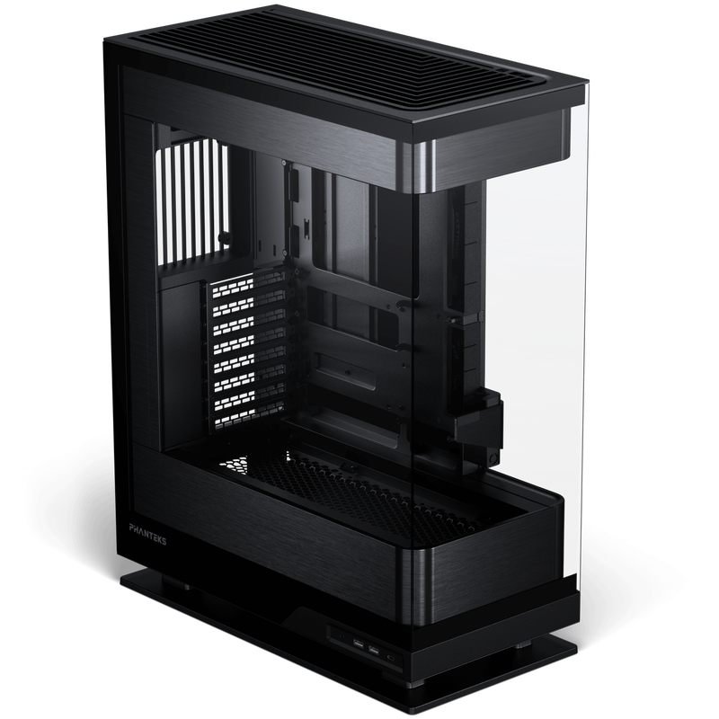 Detalj av PHANTEKS Evolv X2 kabinett midtårn E-ATX herdet glass DRGB svart