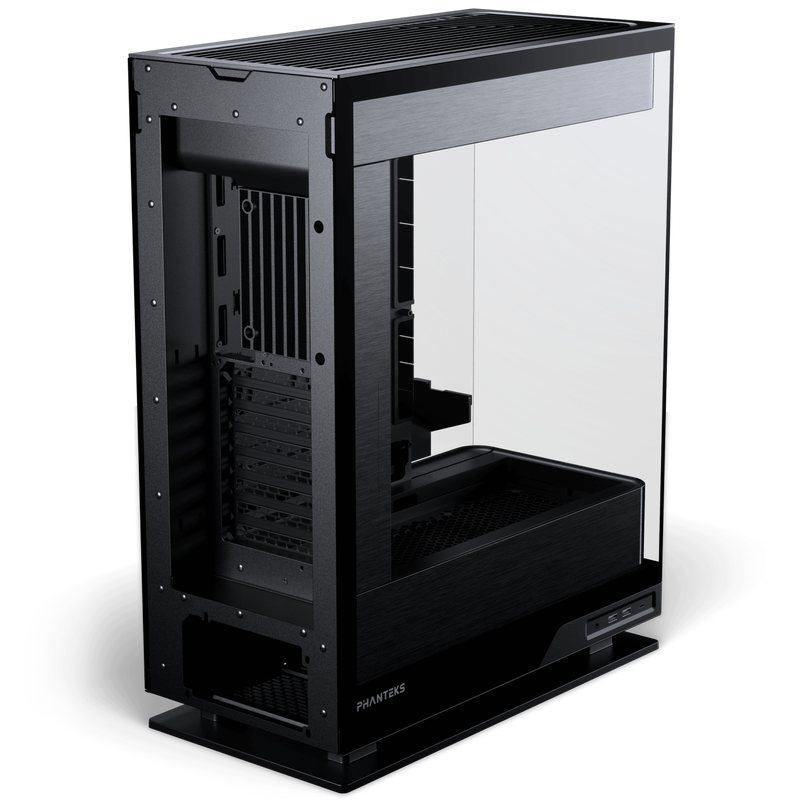 PHANTEKS Evolv X2 + TRYX PANORAMA ARGB AIO vannkjøling 360 mm svart montert i PC
