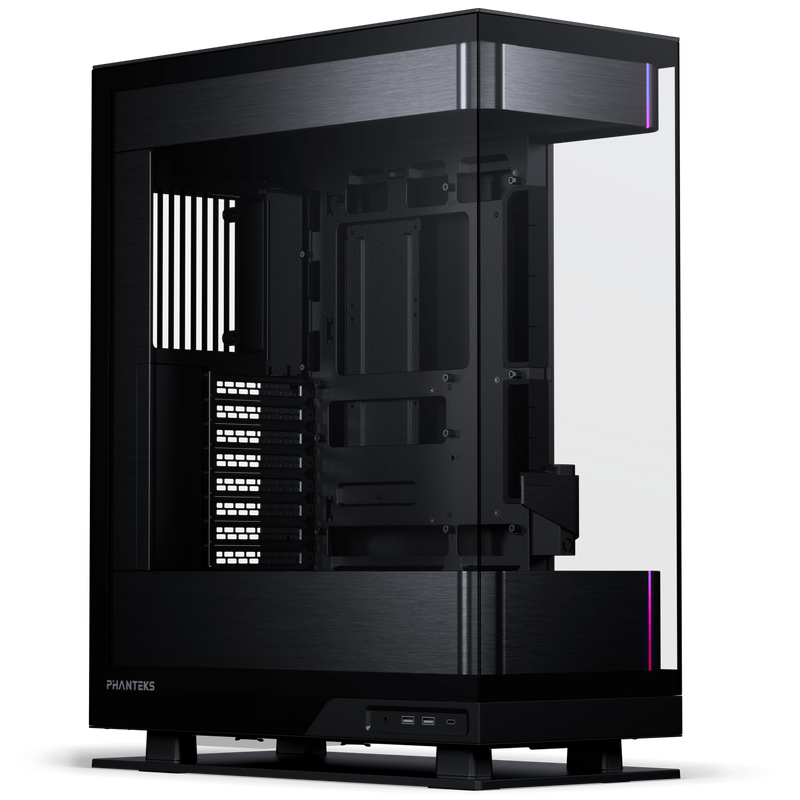 PHANTEKS Evolv X2 + TRYX PANORAMA SE ARGB AIO vannkjøling bakside