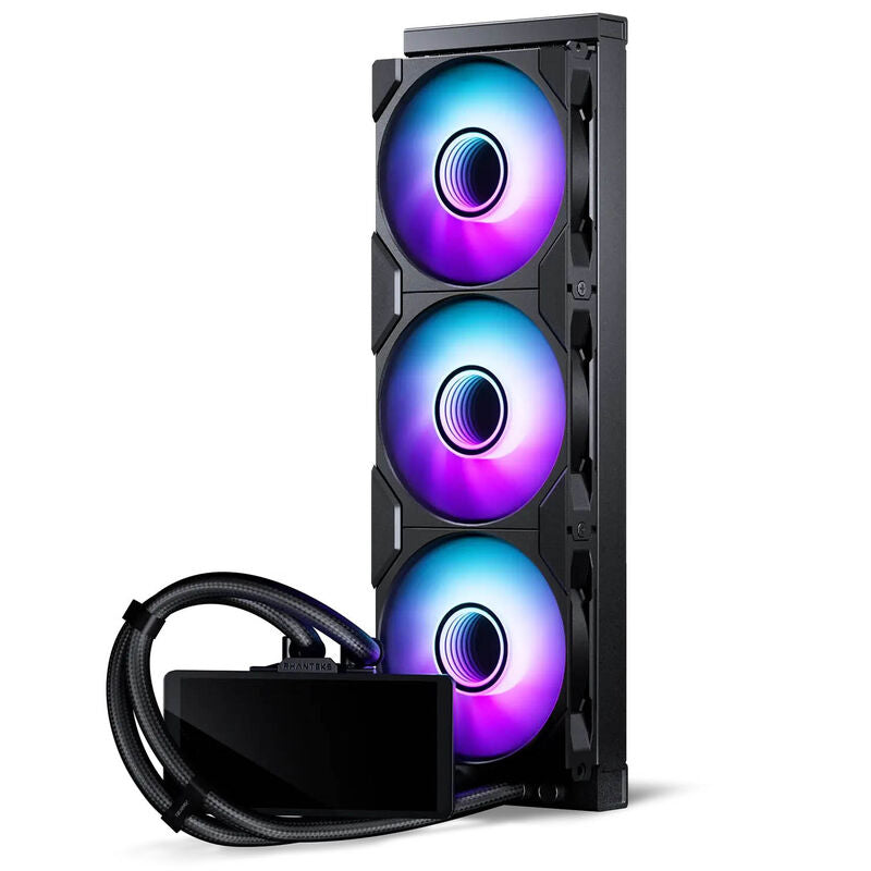 Phanteks Glacier One 360M25 LCD AIO vannkjøling bakside