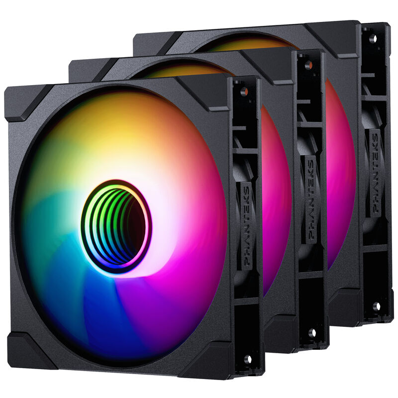 PHANTEKS M25 Gen2 D-RGB PWM vifte 3-pack bakside