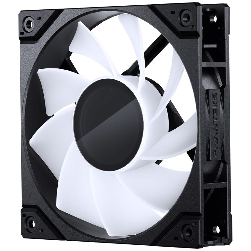 PHANTEKS M25 Gen2 PWM D-RGB vifte 3-pack montert i PC