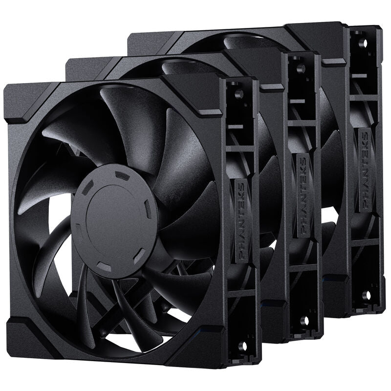 PHANTEKS M25 Gen2 PWM vifte 120 mm 3-pakk svart bakside