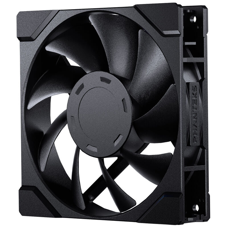 PHANTEKS M25 Gen2 PWM vifte 120 mm 3-pakk svart detalj av vifteblad