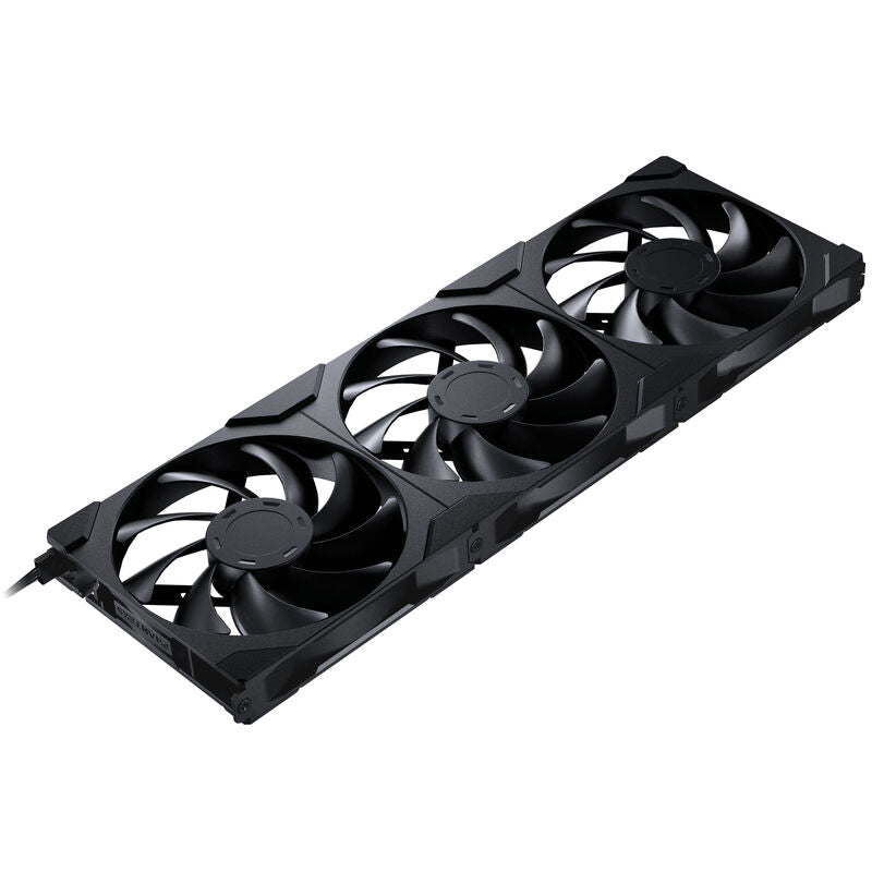 PHANTEKS M25 Gen2 PWM vifte 120 mm svart nærbilde av ramme