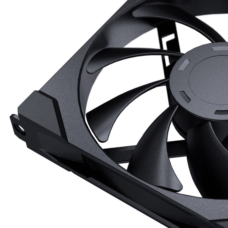 PHANTEKS M25 Gen2 PWM vifte 120 mm svart vibrasjonsdempende puter