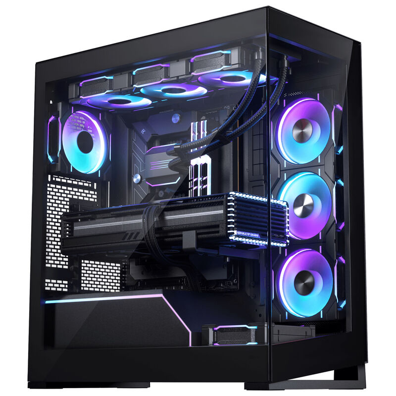 Phanteks NV5 MK2 kabinett oversikt over innvendig layout