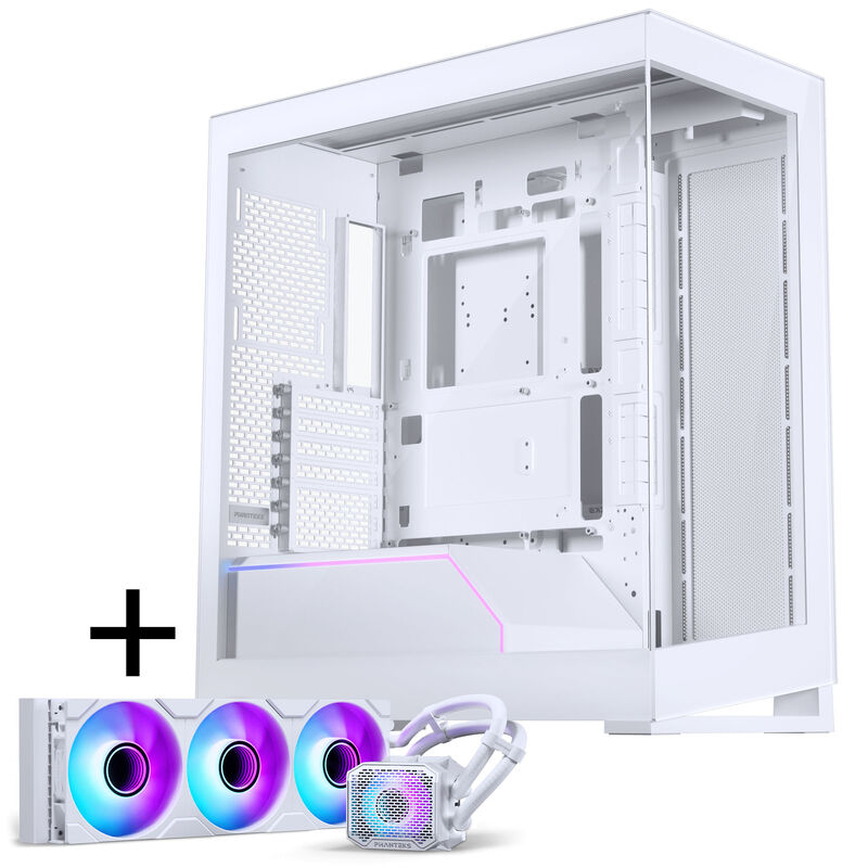 PHANTEKS NV5 MK2 kabinett hvit forfra