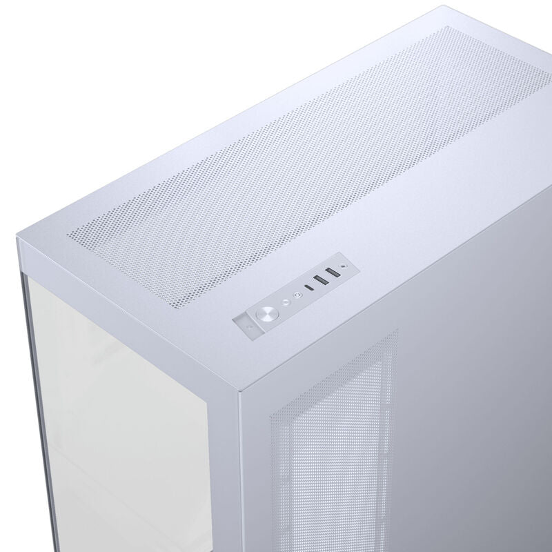 PHANTEKS NV5 MK2 kabinett hvit nærbilde av RGB-belysning