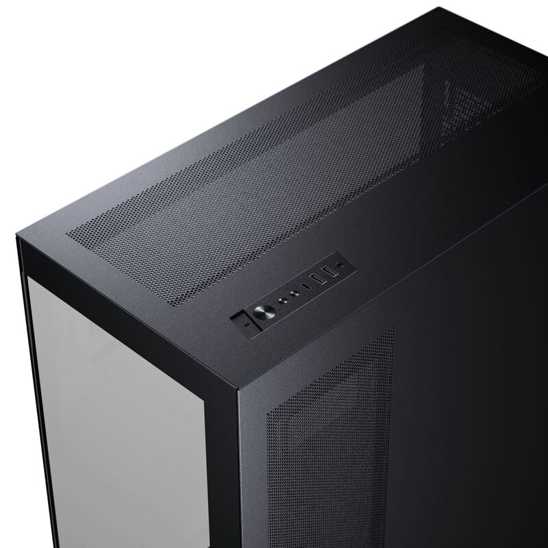 PHANTEKS NV5 MK2 kabinett midtårn D-RGB m4 vifter svart nærbilde av vifte