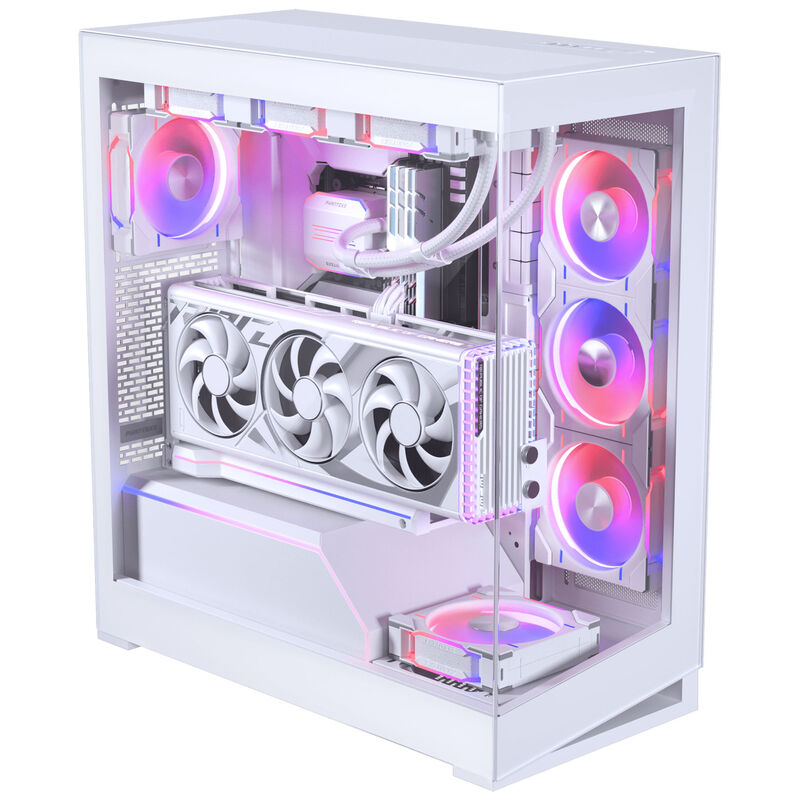PHANTEKS NV5 MK2 midtårn E-ATX herdet glass D-RGB hvit sidepanel