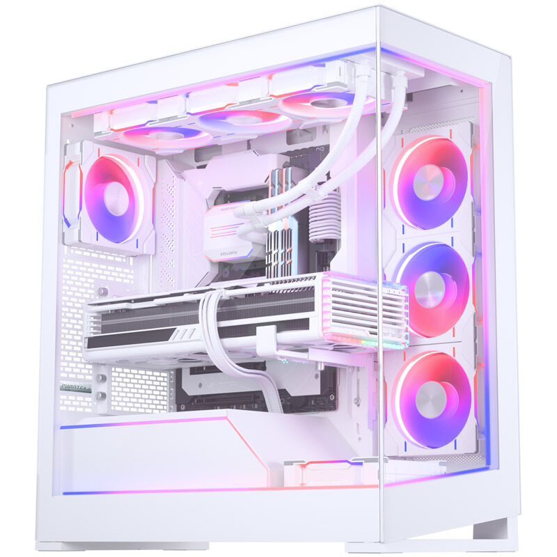 Detalj av Phanteks NV5 Premium DRGB belysningssett + Power-Hub svart