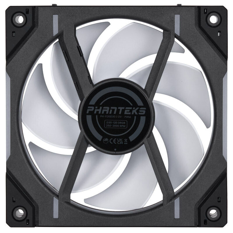 Phanteks NV7 E-ATX kabinett fulltårn herdet glass ARGB - Phanteks