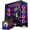 PHANTEKS NV7 kabinett fulltårn E-ATX ARGB herdet glass svart front