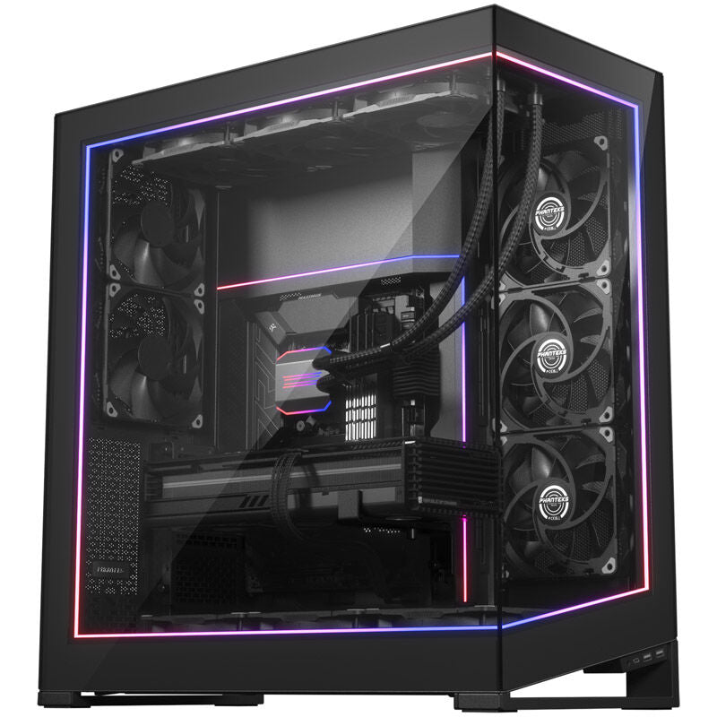 PHANTEKS NV9 Premium DRGB belysningskit ytre ramme svart bakside