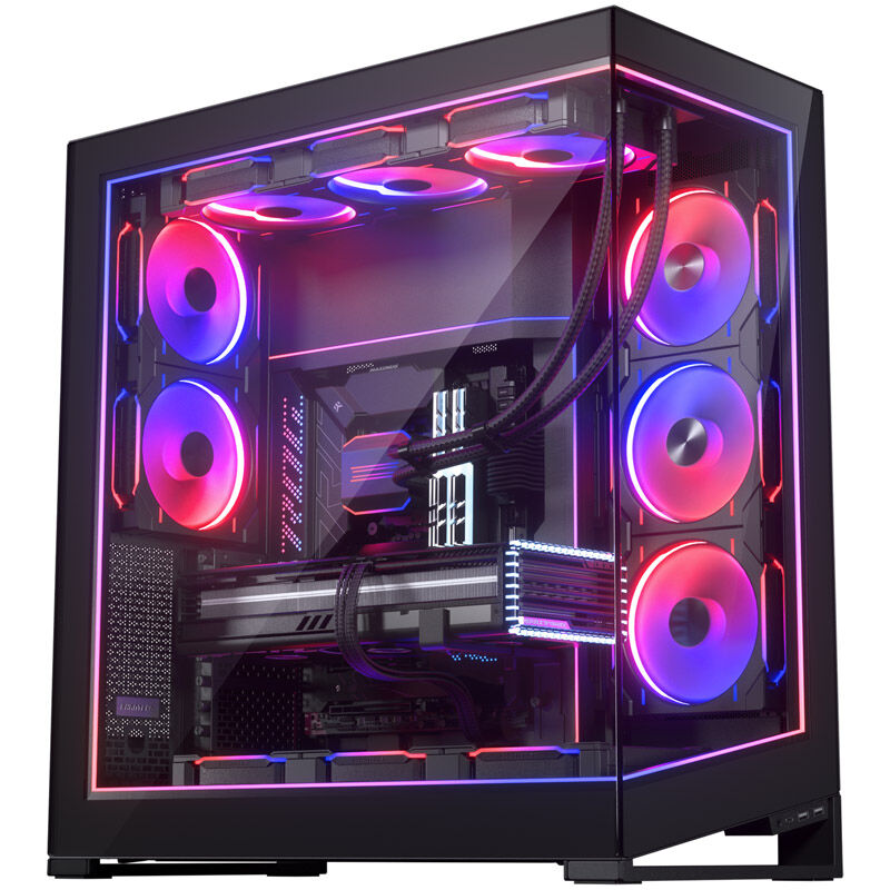 PHANTEKS NV9 Premium DRGB belysningskit ytre ramme svart detalj