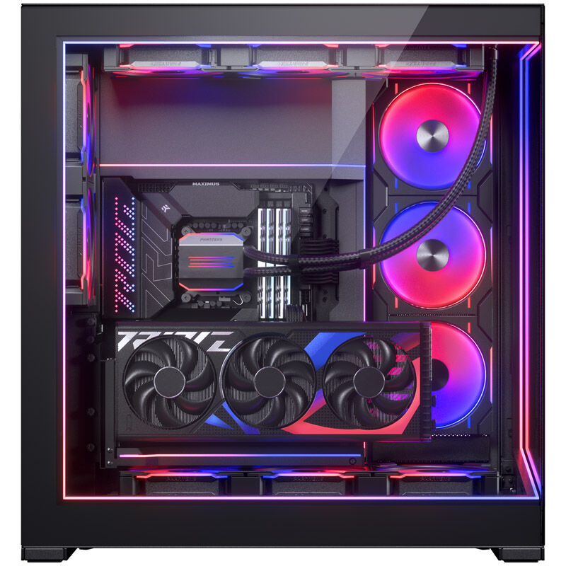PHANTEKS NV9 Premium DRGB belysningskit ytre ramme svart side