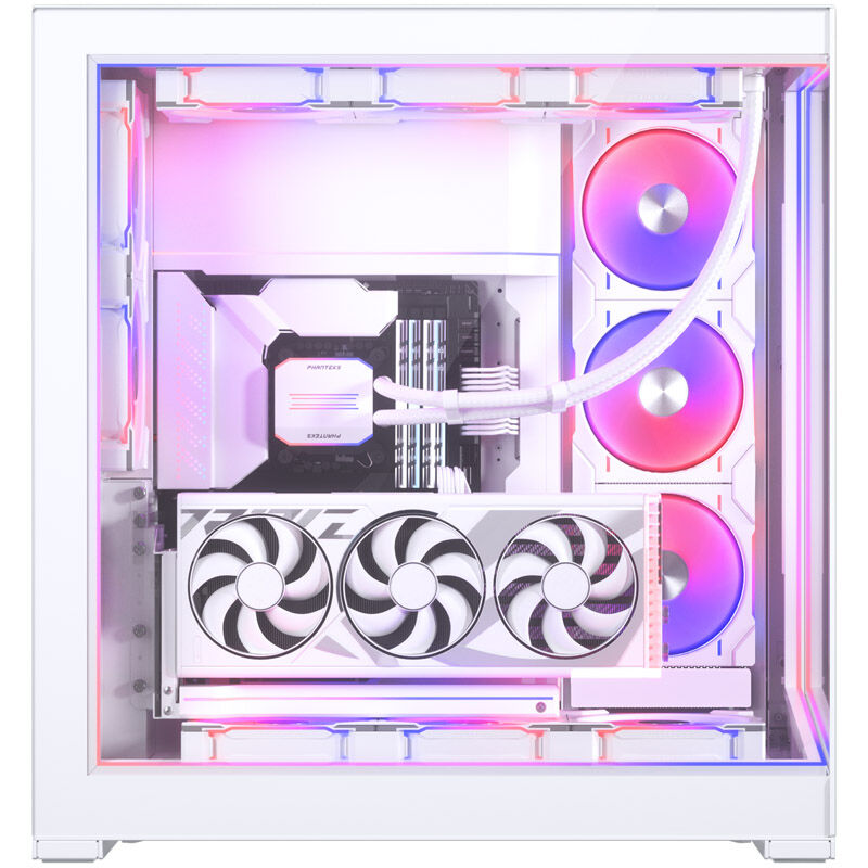 PHANTEKS NV9 Premium DRGB belysningskit ytre ramme svart pakkeinnhold
