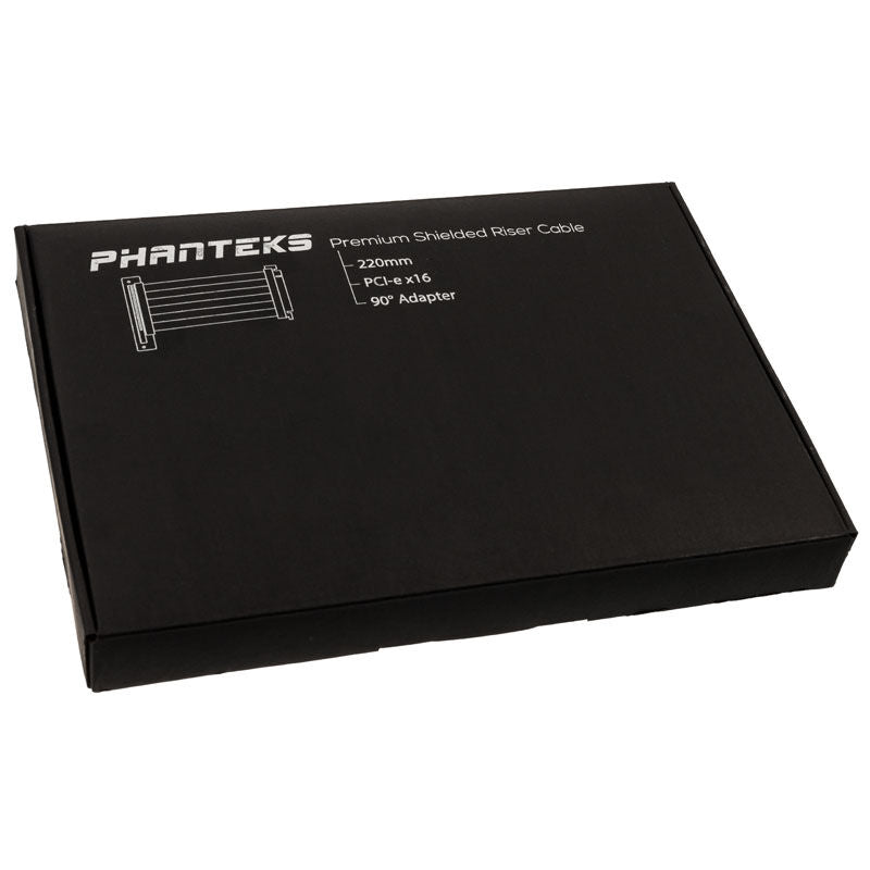 Montert PHANTEKS PCIe x16 riserkabel 90 grader 22 cm svart i PC