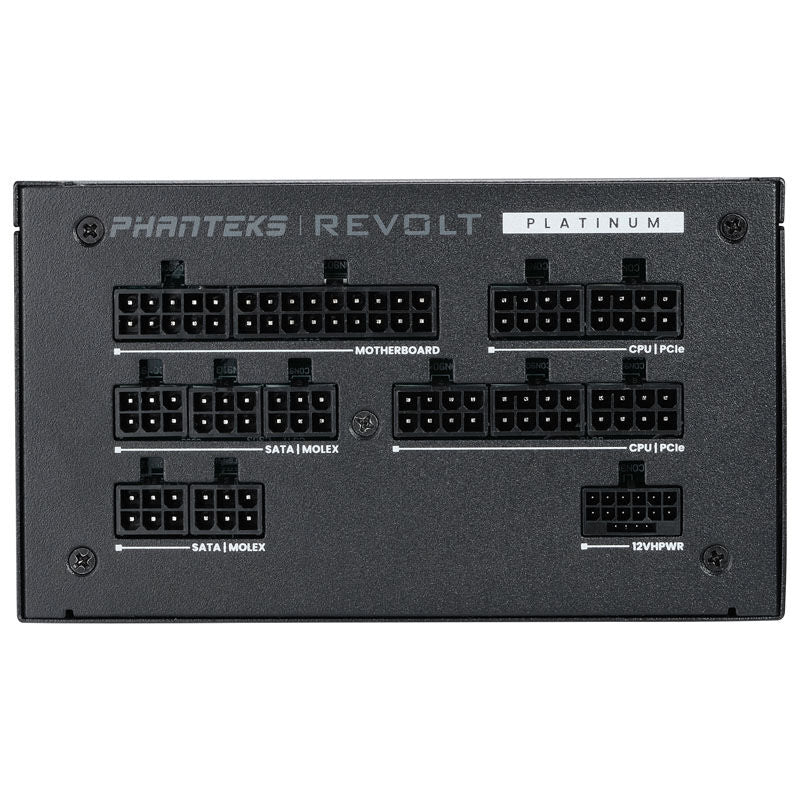 Phanteks Revolt 1200W strømforsyning modulære kabler