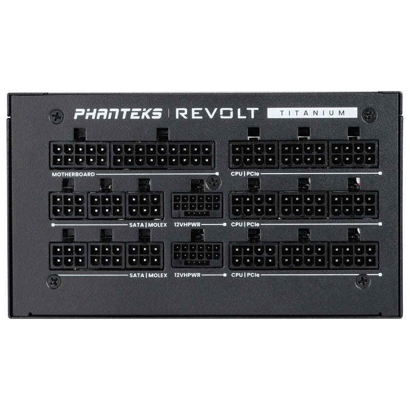 Phanteks Revolt 1600W strømforsyning oversikt