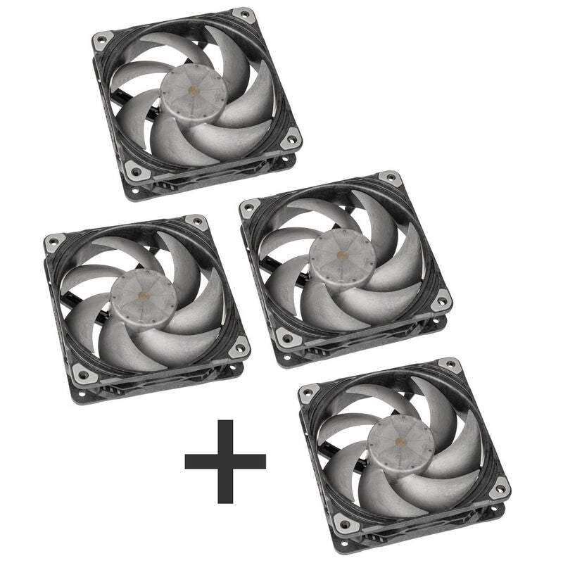 PHANTEKS T30 PWM vifte 120 mm svart forfra