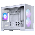 Phanteks XT M3 kabinett mATX herdet glass 3x 120 mm svart forfra