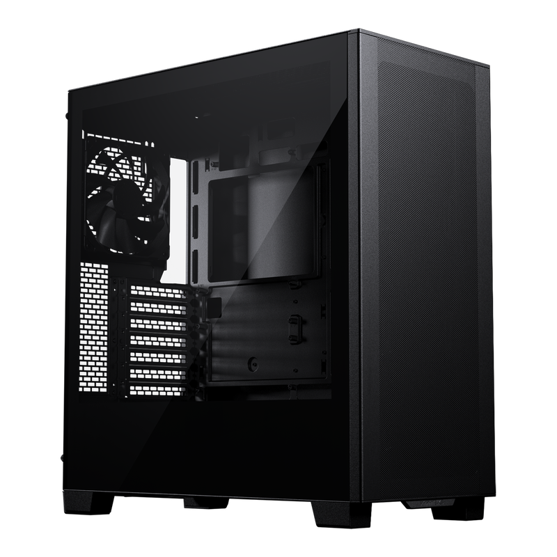 Phanteks XT Pro kabinett midtårn herdet glass svart front