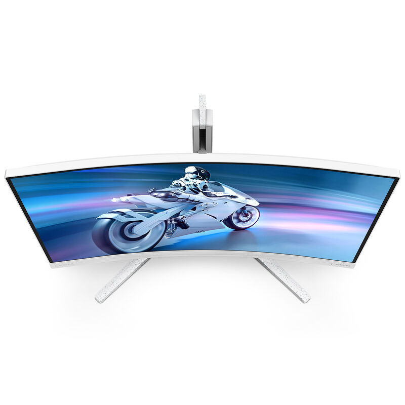 Philips Evnia 27M2C5201L 27" curved gamingskjerm tilkoblinger bak